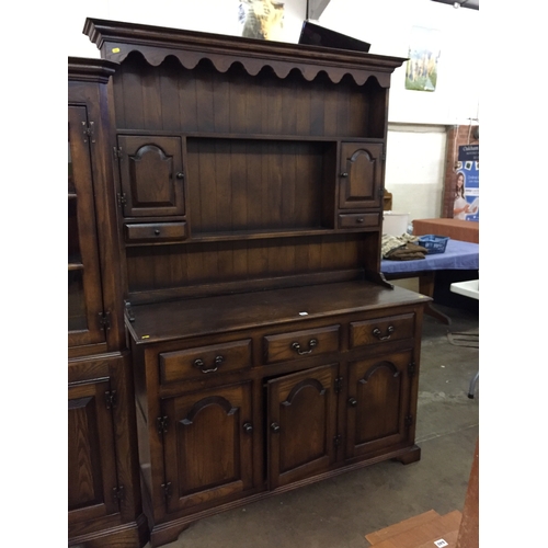 641 - JOHN LEWIS WARWICK COLLECTION ASH WELSH DRESSER