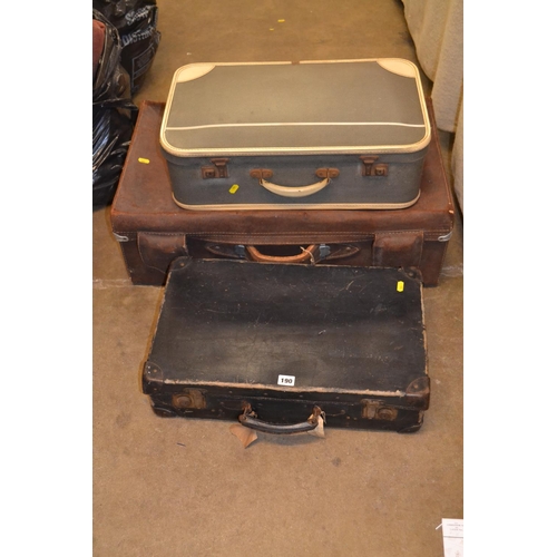 190 - 3 SUITCASES