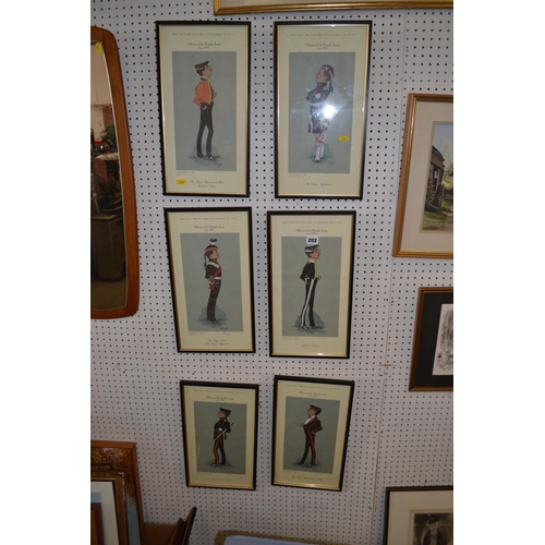 202 - SET OF 6 PRINTS 