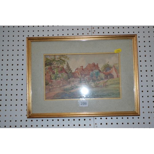 206 - WATERCOLOUR 