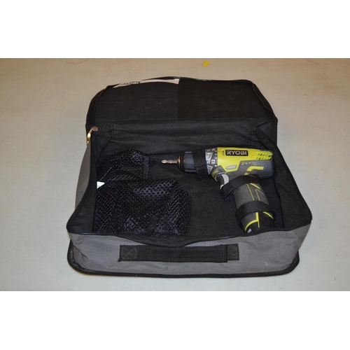 69 - RYOBI CORDLESS LITHIUM DRILL BSPC 1213 (NO CHARGER)