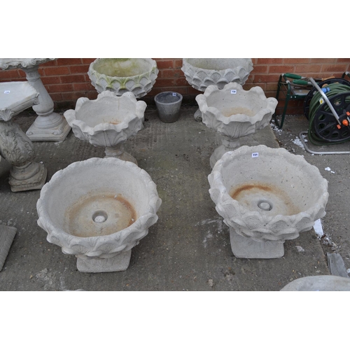 731 - PAIR OF FLOWER GARDEN URNS