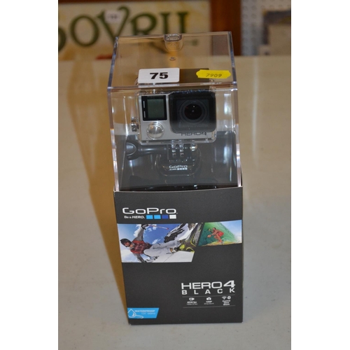 75 - GO PRO HERO 4 HEAD CAMERA (NEW)
