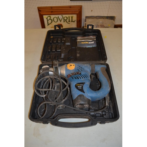 80 - WORKZONE WPBH 1500 ELECTRICAL HAMMER DRILL