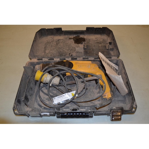 96 - DEWALT 110V D25103 HAMMER DRILL