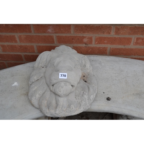 770 - LION MASK WALL DECORATION