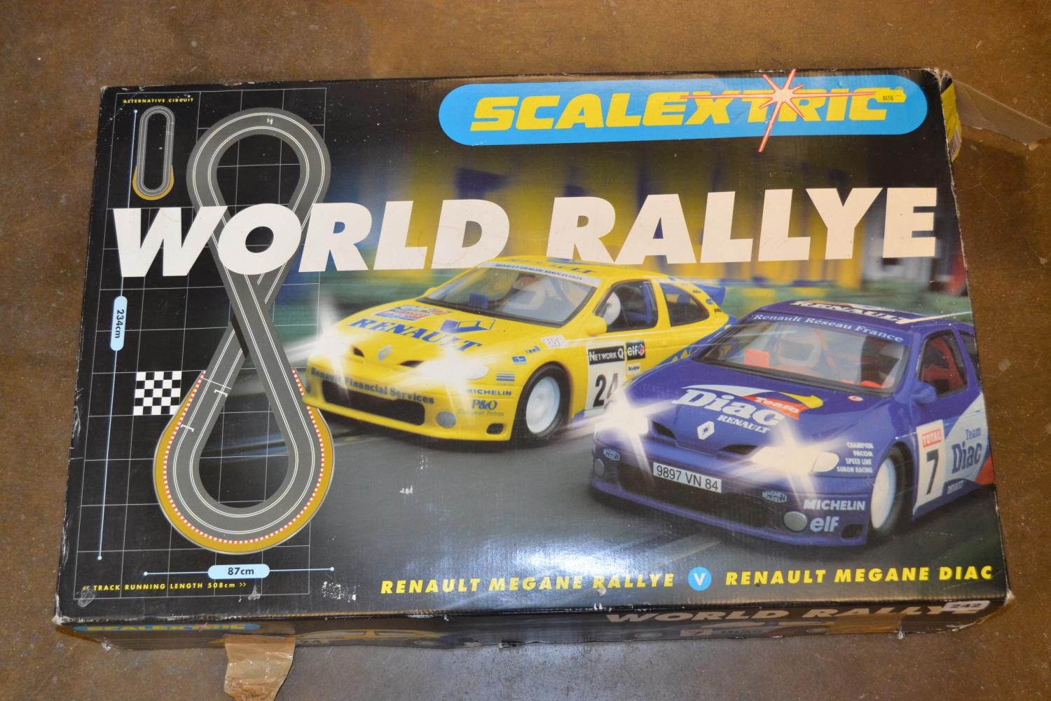 Scalextric start world sales rally