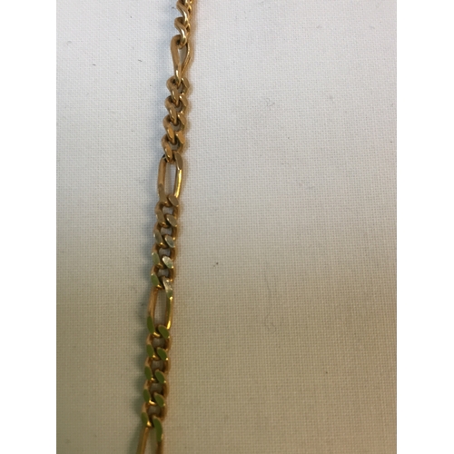 242 - 72CM 18K GOLD NECKLACE (15.7g)