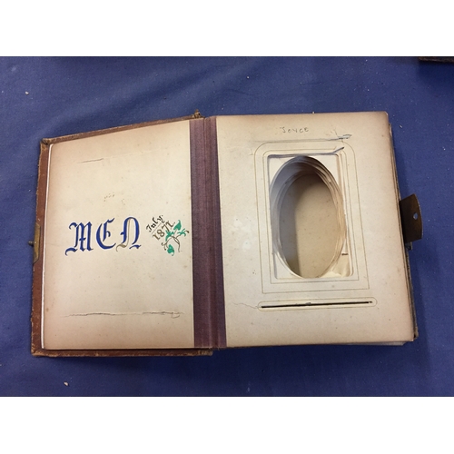 289 - 3 VICTORIAN PHOTOGRAPH ALBUMS