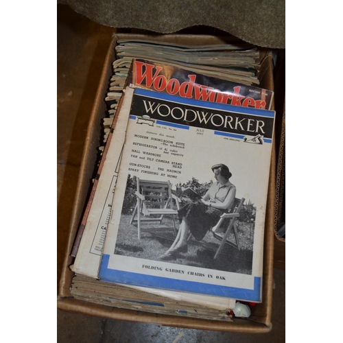 96 - QUANTITY OF 1950'S-1990 WOODWORKING MAGAZINES