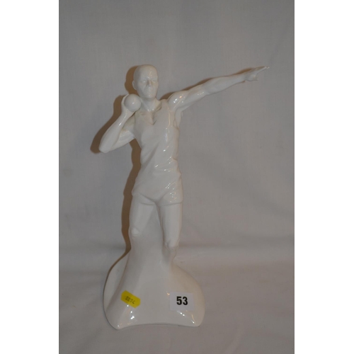 53 - COALPORT BONE CHINA FIGURINE 