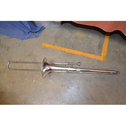 276 - SKYLARK SILVER PLATED TROMBONE