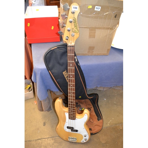 106 - ENCORE ELECTRIC BASS GUITAR
