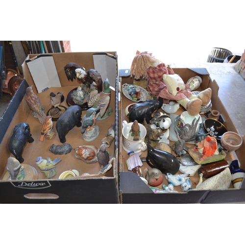 147 - 2 BOXES OF CHINA, ETC