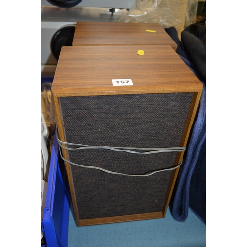 157 - PAIR OF SPEAKERS