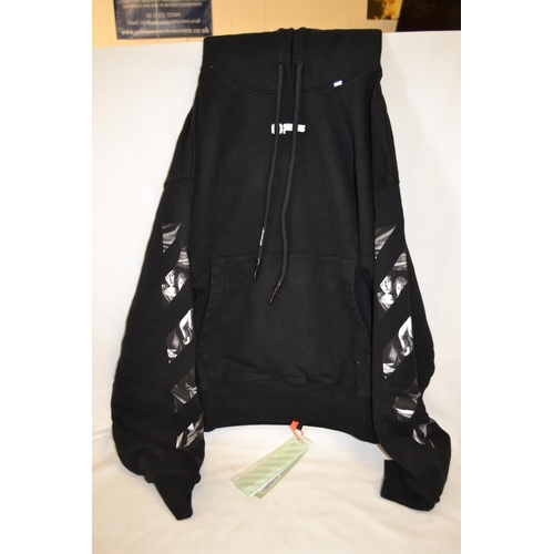 320 - BRAND NEW OFF WHITE CARA VAGGIO SQUARE OVERSIZED POPOVER HOODY MEDIUM