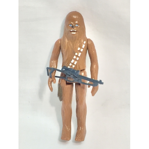 4 - STAR WARS CHEWBACCA WITH GREEN BOWCASTER HONG KONG 1977