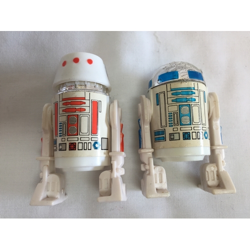 34 - STAR WARS P2-D2, HONG KONG 1977 AND R5-D4, HONG KONG 1978