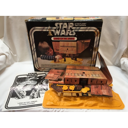 46 - PALITOY STAR WARS LAND OF THE JAWAS (COMPLETE) IN ORIGINAL BOX