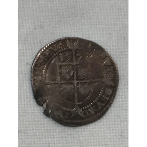 346 - ELIZABETH I SILVER THREEPENCE 1571