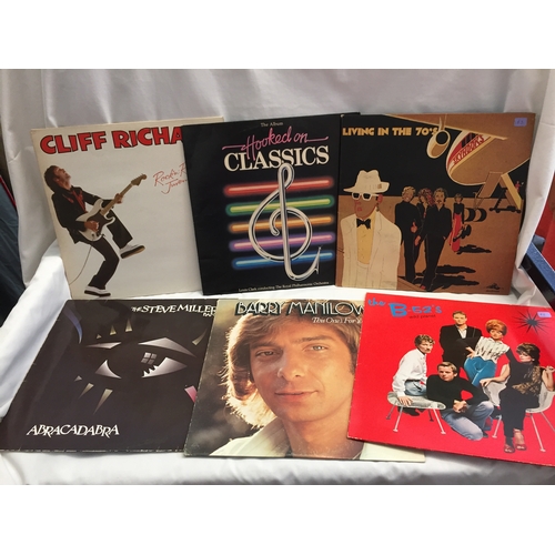 168 - APPROXIMATELY 80 C1970'S AND 1980'S LP'S