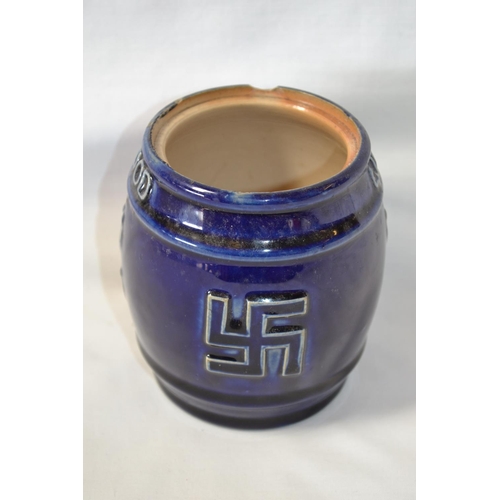 59 - ROYAL DOULTON BLUE GLAZED STONEWARE 