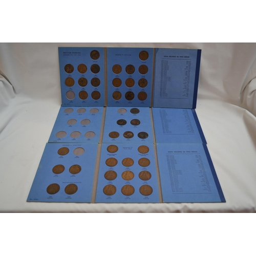 38 - 3 ALBUMS OF GREAT BRITAIN PENNIES 1881-1966