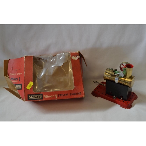 145 - MAMOD MINOR 1 STEAM ENGINE IN ORIGINAL BOX