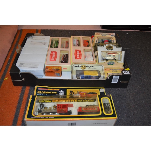 254 - QUANTITY OF MODEL VEHICLES IN ORIGINAL BOXES