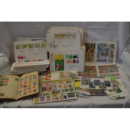 363 - QUANTITY OF FIRST DAY COVERS AND STAMPS