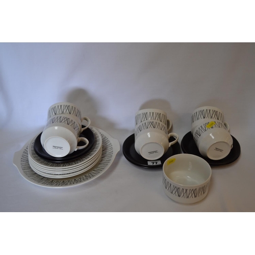 77 - MIDWINTER TEA SERVICE (20 PIECES)