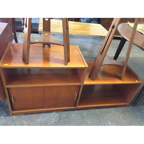 627 - RETRO TEAK CABINET