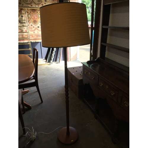 630 - RETRO TEAK STANDARD LAMP