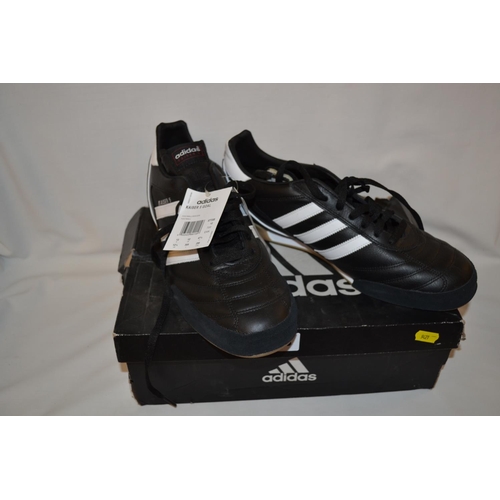 43 - PAIR OF ADIDAS KAISER 5 GOAL TRAINERS SIZE 12 (NEW)