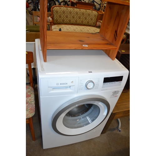 666 - BOSCH SERVE 4 ECO SILENCE DRIVE AUTOMATIC WASHING MACHINE 60CM WIDTH X 60CM DEPTH X 87CM HIGH