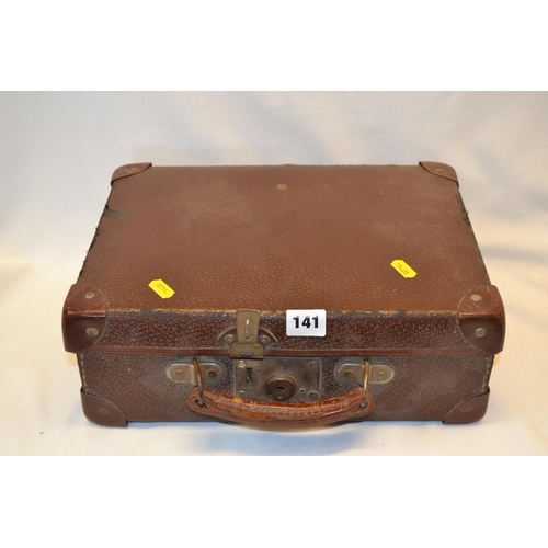 141 - VINTAGE EVACUEE SUITCASE