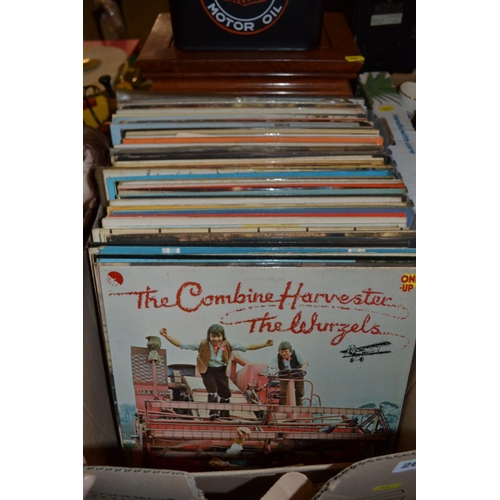 269 - QUANTITY OF LP'S INCLUDING THE WURZELS, JOHN DENVER, DEMIS ROUSSOS, JOAN BEAZ, STEELEYE SPAN, NEIL S... 