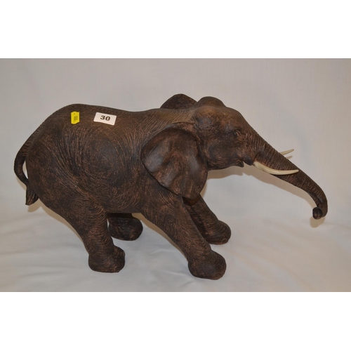 30 - MODERN FIGURE OF AFRICAN ELEPHANT