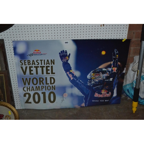 393 - RED BULL RACING POSTER 