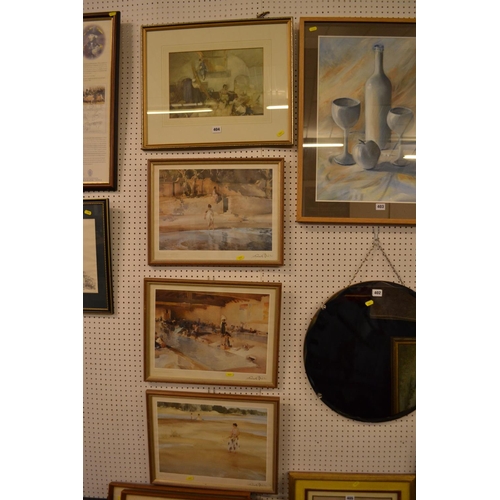 404 - SET OF 4 RUSSELL FLINT COLOURED PRINTS