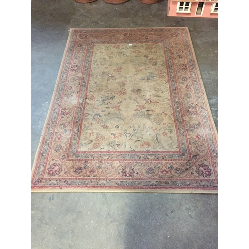 610 - INDIAN BORDERED RUG