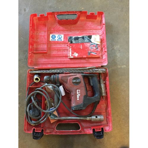 499 - HILTI TE 7-C HAMMER DRILL IN CASE