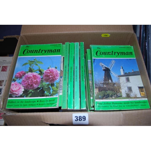 389 - QUANTITY OF c.1980S THE COUNTRYMAN MAGAZINES