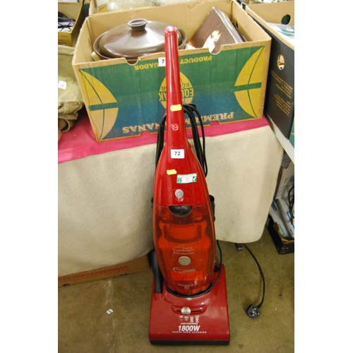 72 - HOOVER VACUUM CLEANER