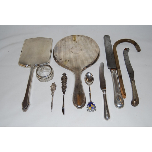 360 - QUANTITY OF MISCELLANEOUS SILVER AND SILVER MOUNTED ITEMS