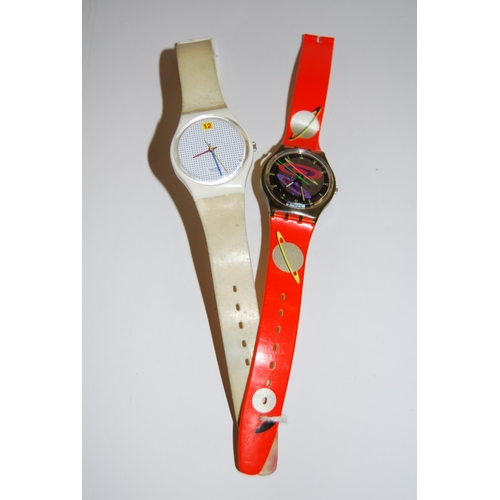 413 - 2 SWATCH WRISTWATCHES