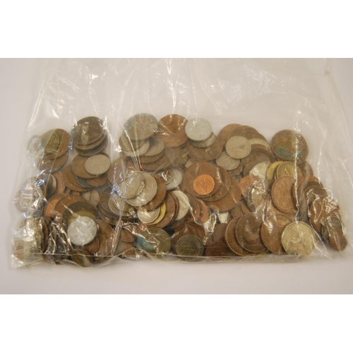 435 - QUANTITY OF MISCELLANEOUS COINS 1.40KG