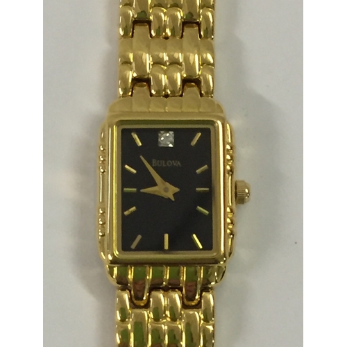 400 - BULOVA QUARTZ LADIES COCKTAIL WATCH