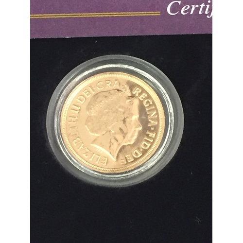 5 - THE DIAMOND JUBILEE 2 COIN 22CT GOLD SOVEREIGN SET COMPRISING 1897 SOVEREIGN AND 2012 SOVEREIGN (LIM... 