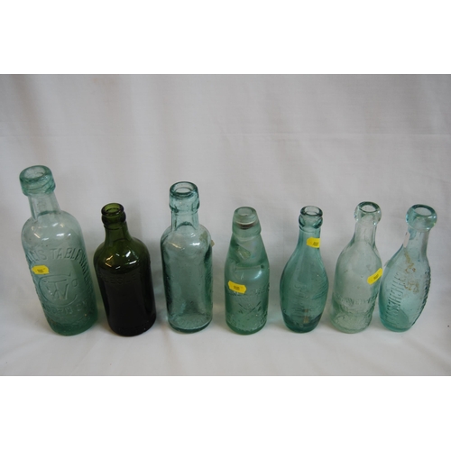 67 - 7 VARIOUS VINTAGE BOTTLES